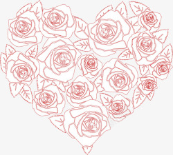 玫瑰红心情人节的玫瑰高清图片