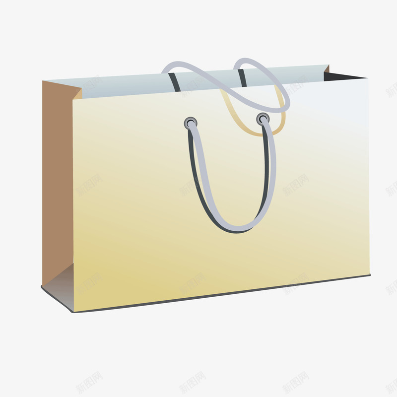 纸质手提袋购物袋商品袋png免抠素材_新图网 https://ixintu.com 商品袋 手提袋 纸质 购物袋