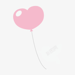婚庆结婚粉色气球素材