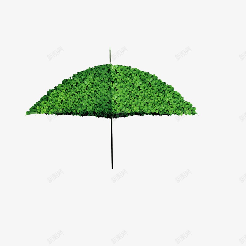 创意雨伞png免抠素材_新图网 https://ixintu.com 创意 植物 绿色 草 雨伞