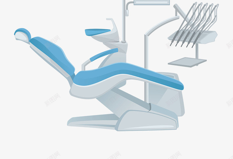 牙医手术台png免抠素材_新图网 https://ixintu.com 医学 医疗 医疗护理 口腔检查 器械 手术台 牙医 牙病 牙镜 现代科技