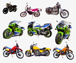 山地摩托摩托车合集高清图片