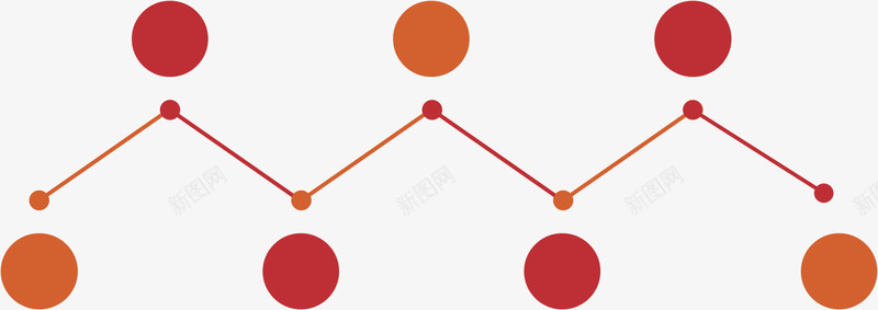 折线圆形步骤png免抠素材_新图网 https://ixintu.com 圆形 培训 折线 步骤 流程