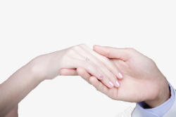 男女手交握的手高清图片