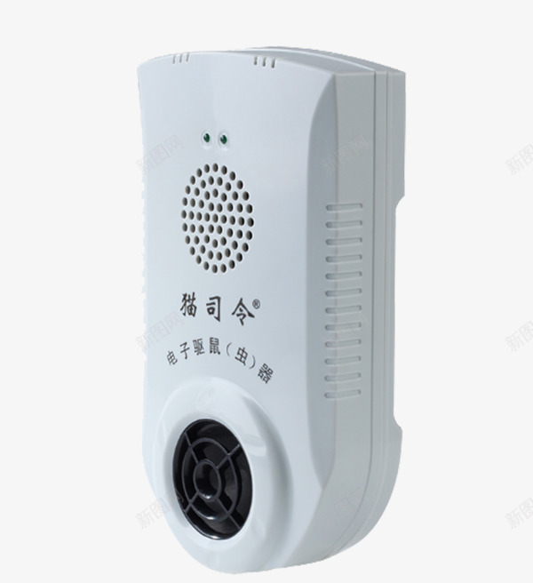 猫司令超声波驱鼠器png免抠素材_新图网 https://ixintu.com 产品实物 免费png 大功率 对人体无任何辐射 小功耗