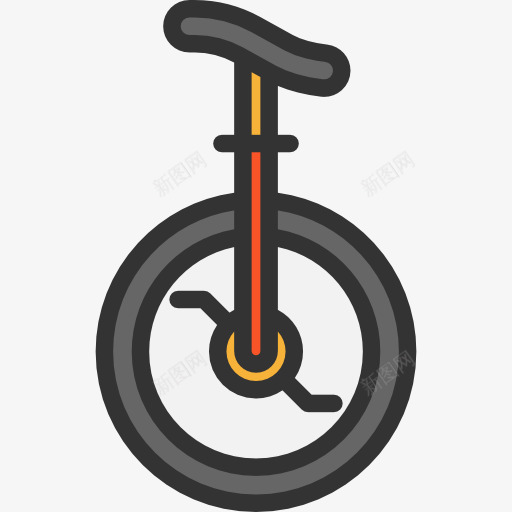 独轮车图标png_新图网 https://ixintu.com 交通 娱乐 小丑 工具 独轮车 运输