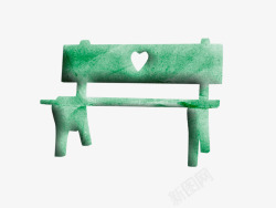 绿色椅子素材