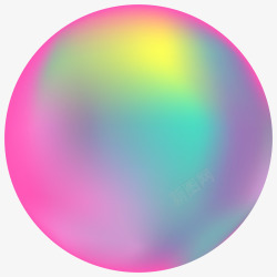 彩色圆斑彩色球体矢量图高清图片