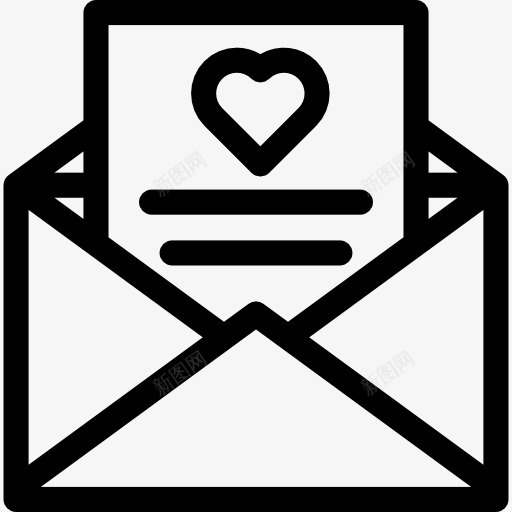 婚礼邀请图标png_新图网 https://ixintu.com 信 心 情人节 接口 消息 爱