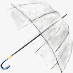 透明雨伞素材