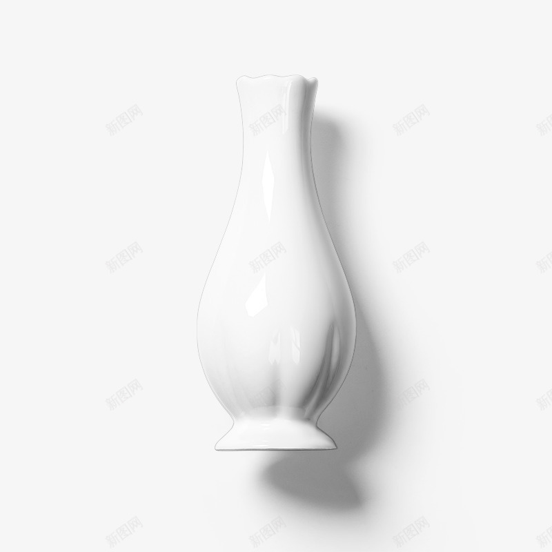 雪白陶瓷花瓶png免抠素材_新图网 https://ixintu.com 厨具 瓶子家庭 陶瓷 陶瓷餐具 餐具