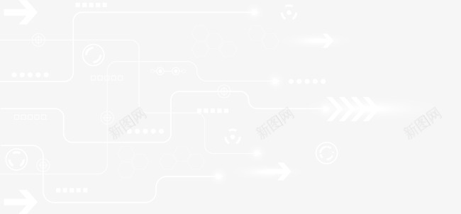 科技箭头线路图png免抠素材_新图网 https://ixintu.com 科技 箭头 线路图