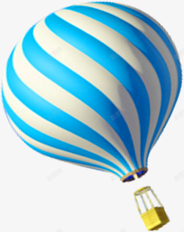 手绘卡通颜色热气球png免抠素材_新图网 https://ixintu.com 卡通 热气球 颜色