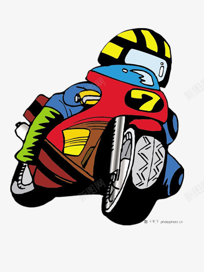 帅气耍酷的摩托车手png免抠素材_新图网 https://ixintu.com 图片 娱乐 帅气 时尚 汽车 素材 红色 绿色 耍酷的摩托车手 蓝色 装帅 装酷 黄色