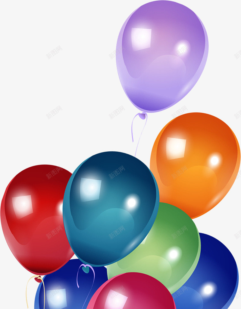 彩色卡通亮光气球png免抠素材_新图网 https://ixintu.com 亮光 卡通 彩色 抓气球的熊 气球 气球墙 设计