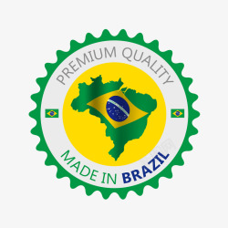巴西地图巴西庆典装饰元素高清图片
