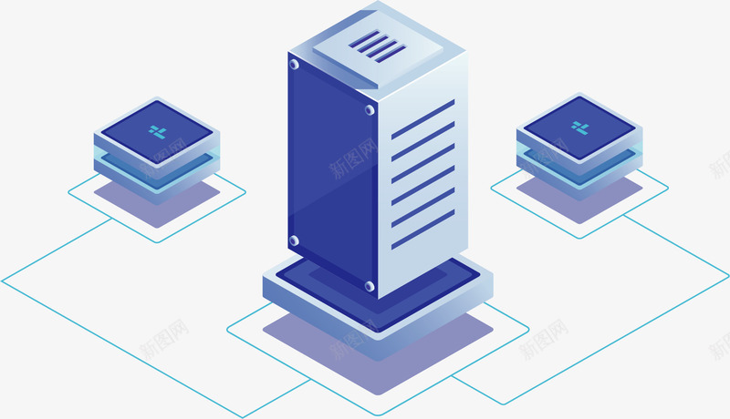 商务蓝色硬件设备矢量图ai免抠素材_新图网 https://ixintu.com 商务 矢量png 硬件 硬件设备 科技感 蓝色设备 矢量图