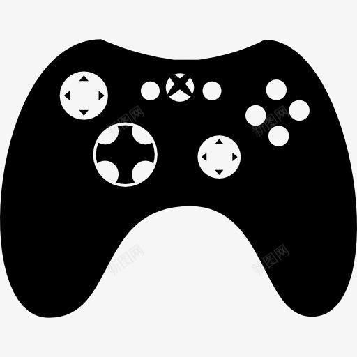 游戏控制器图标png_新图网 https://ixintu.com Xbox控制器 娱乐 游戏技术 视频游戏