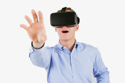 搜素放大镜VR设备高清图片