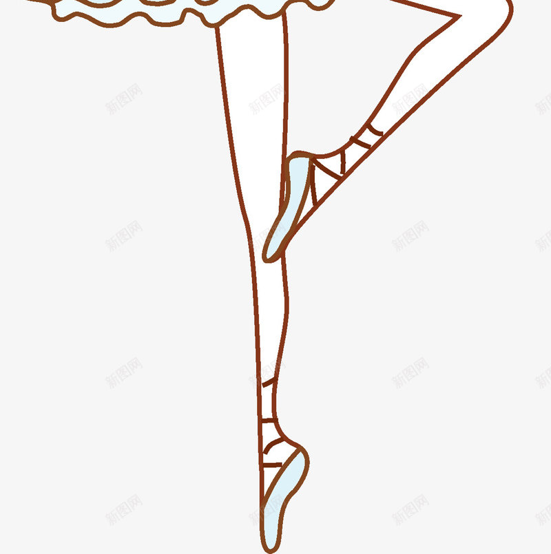 跳芭蕾舞蹈的女孩图png免抠素材_新图网 https://ixintu.com 卡通手绘 女孩 女生 学生 水彩 舞者 芭蕾舞
