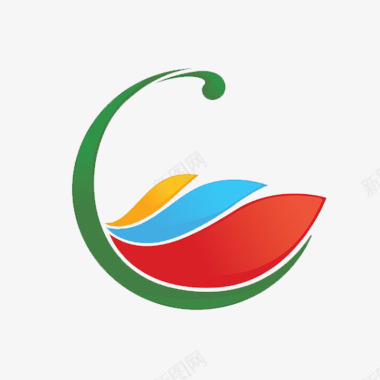 卡通彩色的商品图标logo的图标