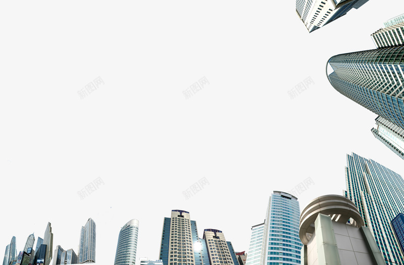 商务科技高楼群png免抠素材_新图网 https://ixintu.com 俯视高楼 商务楼群 四周围绕的高楼 广告平面设计图案楼 科技感人物 科技高楼 蓝色楼 鸟瞰人