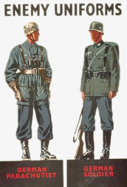 德国士兵装束服装素材