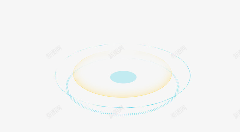 科技感圆盘卡通造型png免抠素材_新图网 https://ixintu.com 卡通 科技 造型