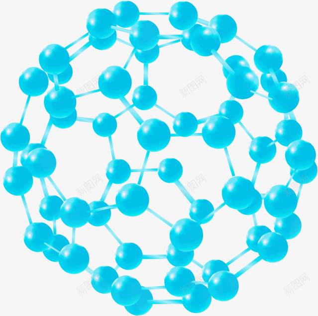 dna球矢量图ai免抠素材_新图网 https://ixintu.com DNA 基因工程 科技 矢量图