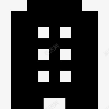 三层的酒店图标图标