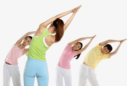 瑜伽学校女老师瑜伽培训学校高清图片