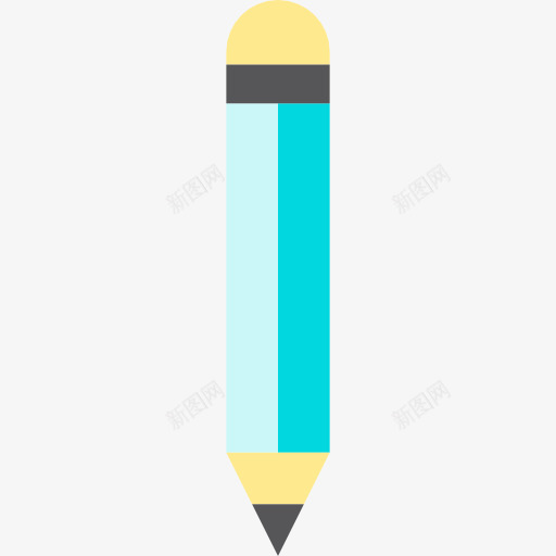 铅笔图标png_新图网 https://ixintu.com 书写 办公材料 学校材料 工具和用具 笔 铅笔