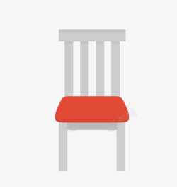 红白椅子素材