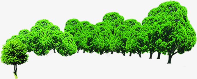 创意效果绿色的森林png免抠素材_新图网 https://ixintu.com 创意 效果 森林 绿色