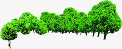 创意效果绿色的森林素材