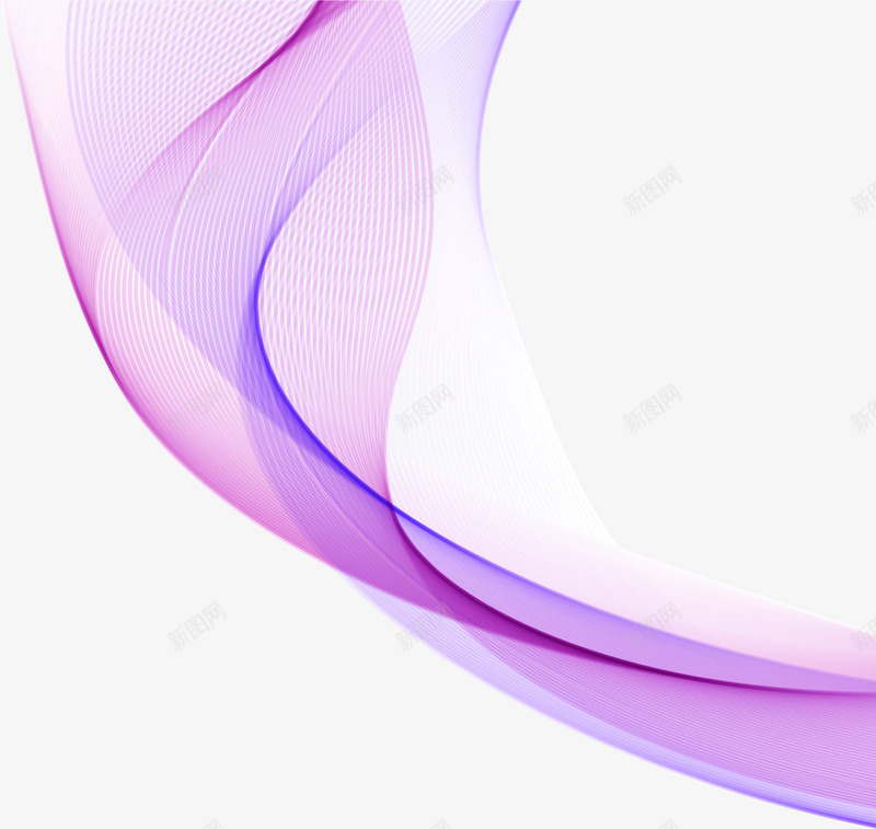 紫色线条射线背景png免抠素材_新图网 https://ixintu.com 抽象背景 矢量素材 科技背景 紫色 线条