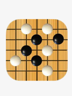 简约五子棋素材