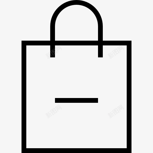 购物袋图标png_新图网 https://ixintu.com 删除业务 包 商务 购物 购物袋 超市