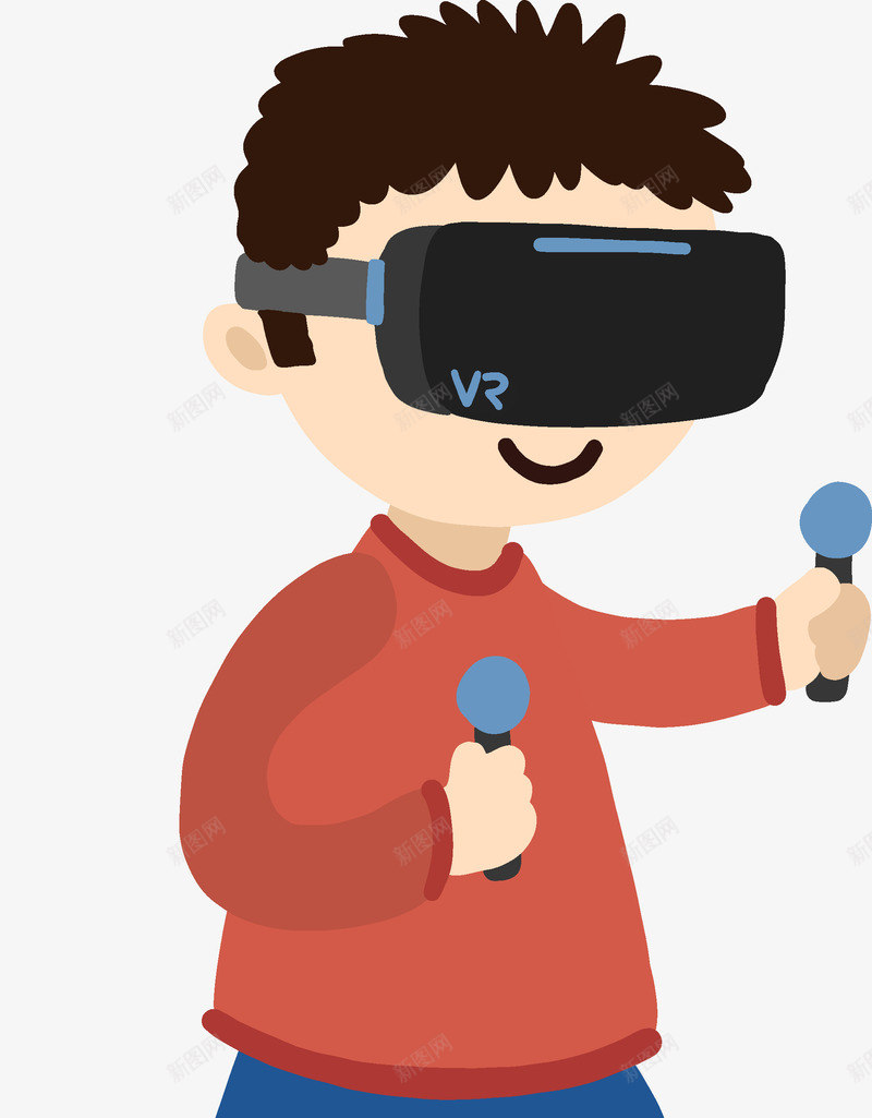 戴VR眼镜游戏中人矢量图ai免抠素材_新图网 https://ixintu.com VR VR世界 人物 卡通 影音 戴VR眼镜游戏中人 智能 智能穿戴 游戏 矢量图 科技 虚拟现实 设计