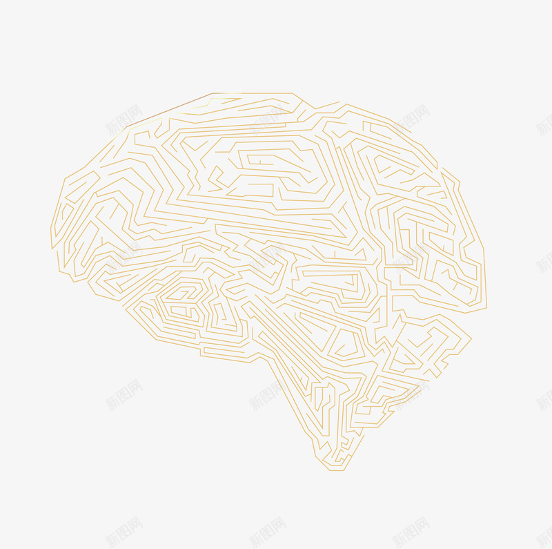 红色大脑形状线路图png免抠素材_新图网 https://ixintu.com 卡通 卡通线路图 彩绘 技术 电流 电流线条 电流线路 电线 电路 科技