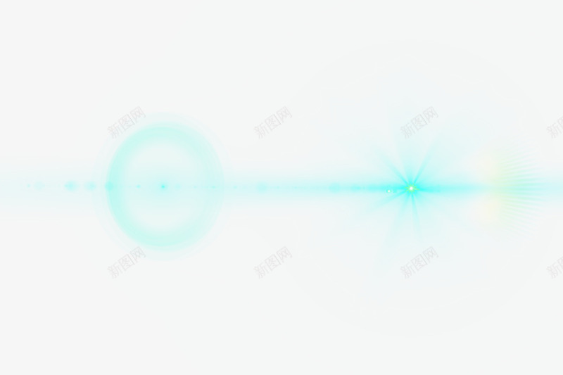 蓝色发散光效png免抠素材_新图网 https://ixintu.com 光感 科技 线条 装饰背景