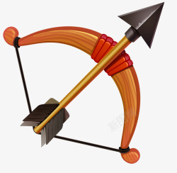 弓箭素材玩具弓箭高清图片