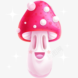笑脸蘑菇png免抠素材_新图网 https://ixintu.com 创意蘑菇 卡通蘑菇 可爱蘑菇 彩色蘑菇 白色 红色 蘑菇