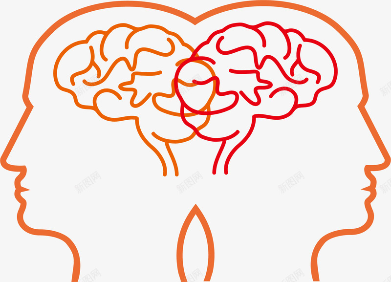 双脑智能科技大脑png免抠素材_新图网 https://ixintu.com 人工大脑 人工智能大脑 器官 智能大脑 智能大脑矢量图 智能科技大脑 设计
