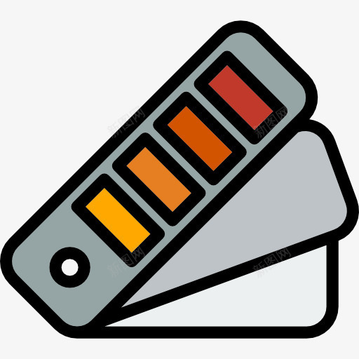 PANTONE图标png_新图网 https://ixintu.com 彩通 油漆 画家的调色板 颜料 颜色