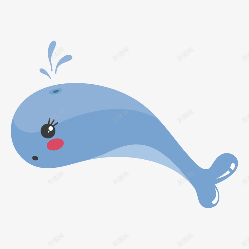 世界海洋日鲸鱼矢量图ai免抠素材_新图网 https://ixintu.com 世界海洋日 动物插画 卡通动物 可爱动物 小动物 海洋 鲸鱼 矢量图