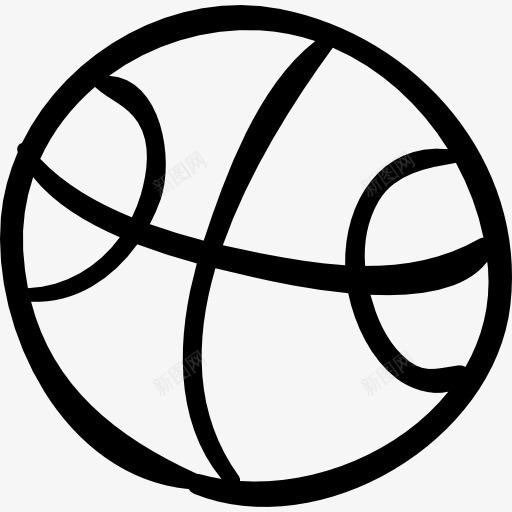 球手绘概述玩具图标png_新图网 https://ixintu.com 体育 娱乐 手绘 玩具 球 运动