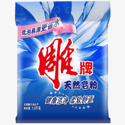 雕牌天然皂粉加酶无磷素材