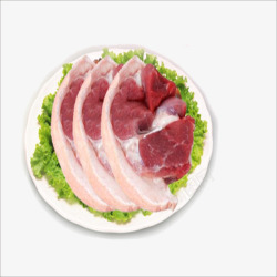 生鲜猪肉素材