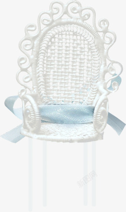 白色漂亮椅子素材